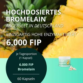 Brandl Bromelain hochdosiert Kapseln 60 St.