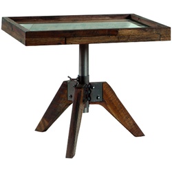 Nachttisch HASENA „Capi“ Tische Gr. B/H/T: 52 cm x 53 cm x 42 cm, zerlegt, braun (akazie vintage brown) Nachtkonsolen und Nachtkommoden
