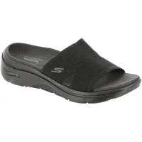 SKECHERS Damen GO Walk Arch FIT 2.0 Sandale, Black, 39 EU