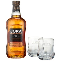 Jura 10 Years Old Single Malt Scotch 40% vol 0,7 l Geschenkset