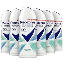 Rexona Advanced Protection Shower Fresh Anti-Transpirant Spray 6 x 150 ml
