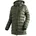 Funktionsmantel MAIER SPORTS Gr 46 grün moosgrün 100 Polyamid Mäntel Mantel leichtes Primaloft Material 3 RV-Taschen und Kapuze