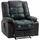 Homcom Massagesessel Fernsehsessel Kunstleder 94 x 99 x 99 cm Schwarz elektrisch