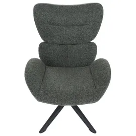 MCW Loungestuhl Q53 Chenille 420 g/m2 420 g/m2 70 x 80 x 70 cm Dunkelgrün drehbar