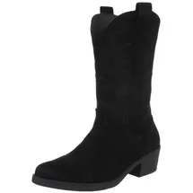 Ital-Design Cowboystiefel Damen Schwarz 39