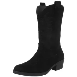 Ital-Design Cowboystiefel Damen Schwarz 39