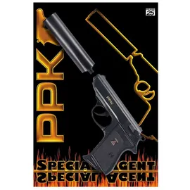 Sohni-Wicke 25er Specialagent PPK mit Schalldämpfer