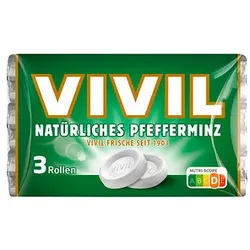 VIVIL® Pfefferminz mit Zucker Bonbons 84,0 g