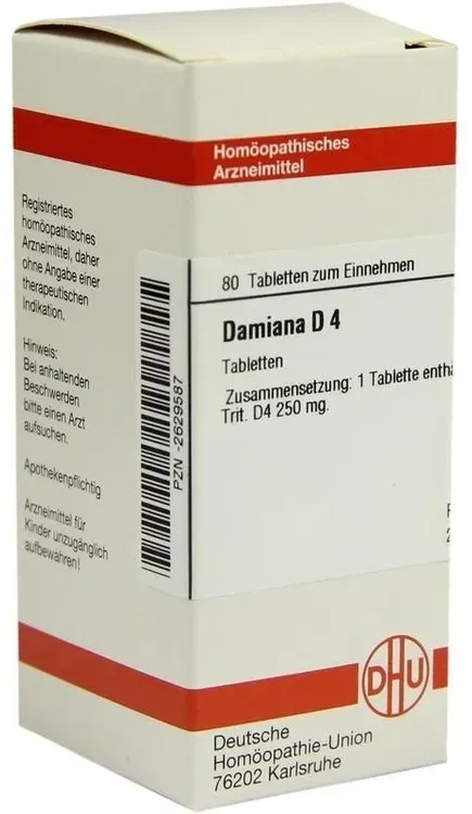 dhu damiana d4 tabletten