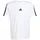 adidas Essentials 3-Streifen Single Jersey Kurzarm-T-Shirt White 2 / Black L
