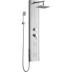 SCHÜTTE Duschsäule »Tahiti«, silberfarben