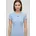 T-Shirt mit HUGO Aufnäher blau M 38