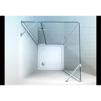 Glaszentrum Hagen 120x90x195cm Hestia Duschkabine inkl. Tasse/Siphon