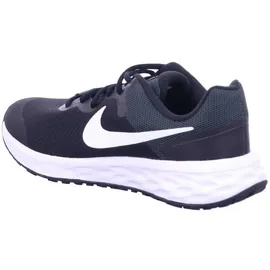 Nike Revolution 6 Freizeitschuhe mit Klettverschluß Kinder black/white-dk smoke grey 29.5