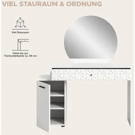 xonox.home Schminktisch Prisma weiß