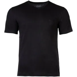Boss Herren T-Shirt, 6er Pack - TShirtVN Classic, Unterhemd, V-Neck, Cotton Weiß/Grau/Schwarz S