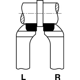 Wilke Stirndrehmeissel HM DIN4977 rechts P25/30 25x25x140mm