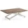 WFL GROUP Axen Braun Walnuss 120-160 x 80 x 38-75 cm