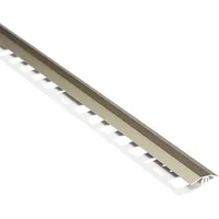 Alfer Übergangs-Profil 1 m, 25 x 7 mm Aluminium eloxiert titan