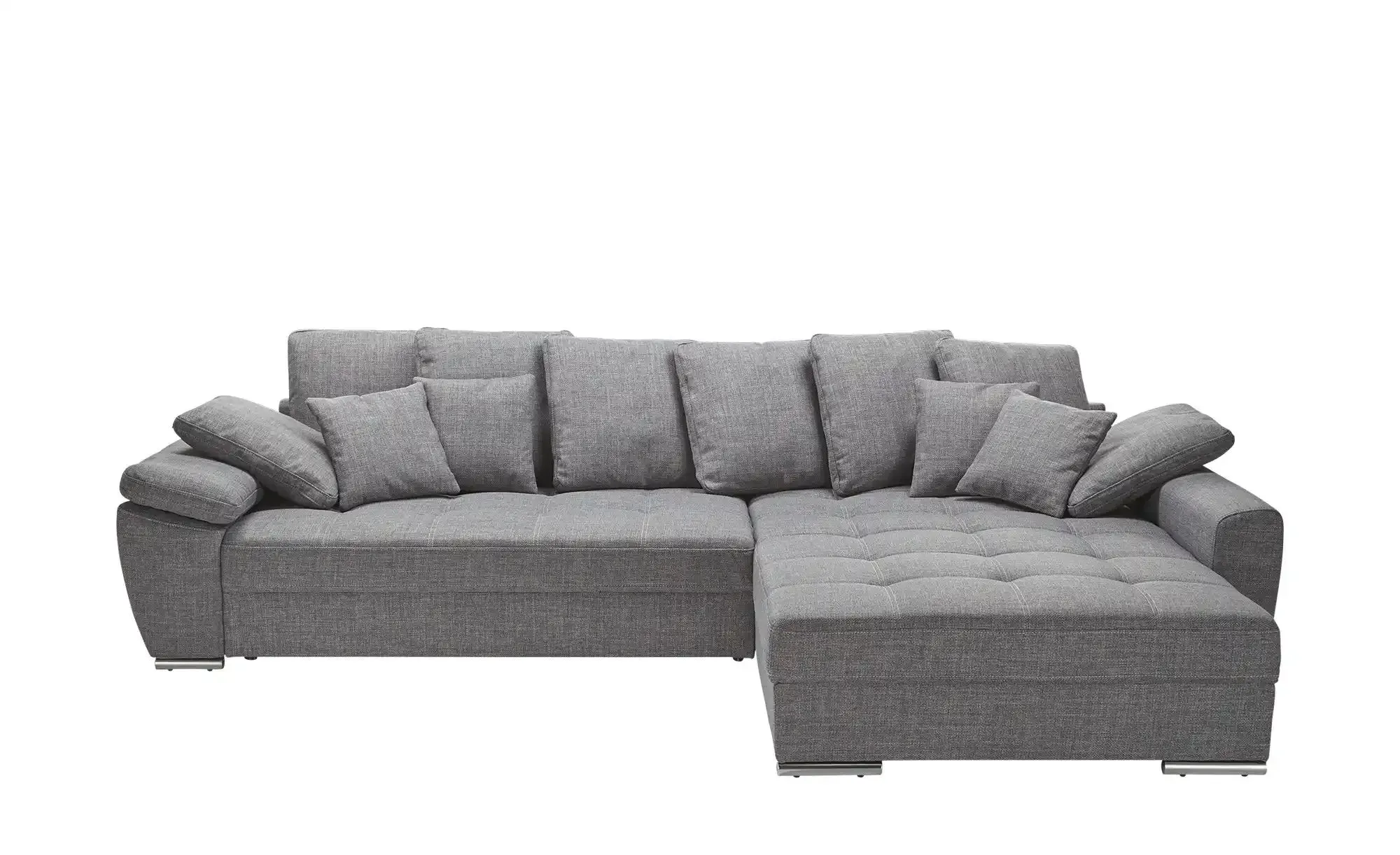 bobb Ecksofa  Farina , grau , Maße (cm): B: 323 H: 92 T: 222.0