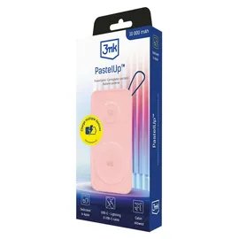 3M 3MK PastelUp 10.000mAh 22.5W rosa
