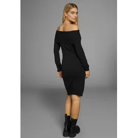 LAURA SCOTT Strickkleid Schwarz 40