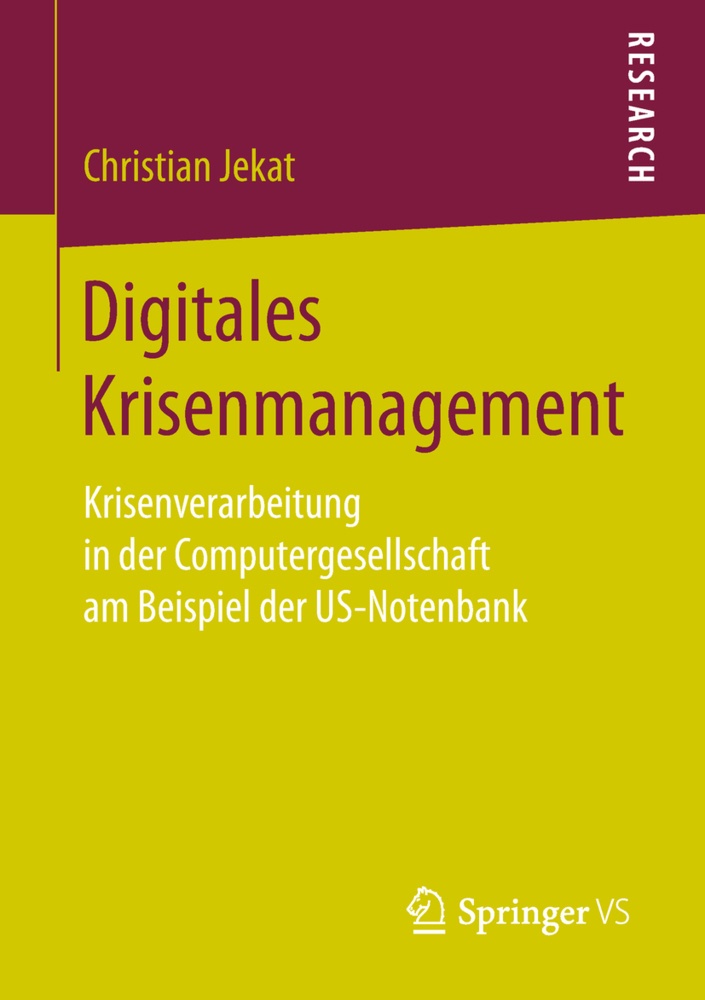 Digitales Krisenmanagement - Christian Jekat  Kartoniert (TB)