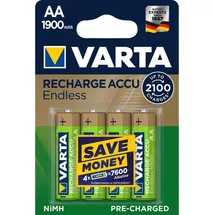 Varta RECHARGE ACCU Endless AA 1900 mAh 4 St.
