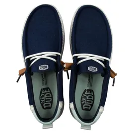 HEYDUDE Wally Craft Linen Herren Navy 42