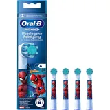 Oral-B Aufsteckbürsten Pro Kids Spiderman, 4er Pack, Kinder ab 3 Jahre Extra Weich