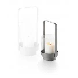 philippi Windlicht HOME Glas grau