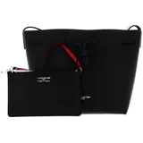 Lancaster Schultertasche Pur & Element City Shoulder Bag Noir / Rou