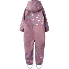 NAME IT Alfa08 Softshell Foil 1fo Overall - Grape Shake / Bow - 3 Jahre
