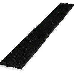 Fuchs Design Gummigranulat, Länge: 150 cm, schwarz, Gummigranulat