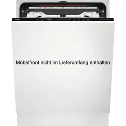 AEG vollintegrierbarer Geschirrspüler "FSE9680AP", A (A-G), silber (eh19), B:59,6cm H:81,8cm T:56cm, Geschirrspüler, ComfortLift revolutioniert das Geschirrspülen