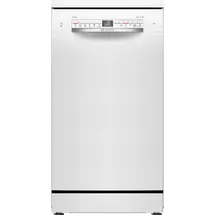 Bosch SPS2HKW55E Slim Geschirrspüler (freistehend, 450 mm, Weiß)