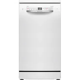 Bosch SPS2HKW55E Slim Geschirrspüler (freistehend, 450 mm, Weiß)