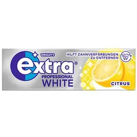 Extra® PROFESSIONAL WHITE CITRUS Kaugummis 30 Pack à 10 Stück