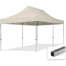TOOLPORT Faltpavillon Economy 3 x 6 m ohne Seitenteile creme 59021