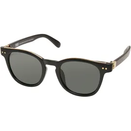 URBAN CLASSICS Sunglasses Italy with chain schwarz, - ONE SIZE