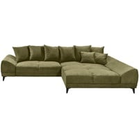 Stella Trading Ecksofa Olivgrün - 310x185 cm