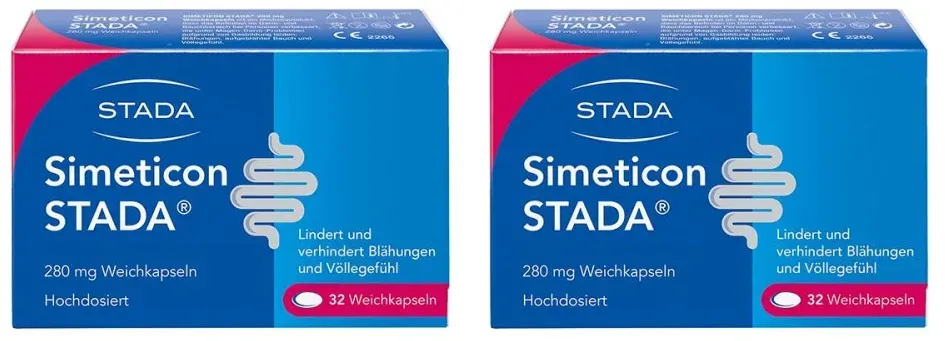 Simeticon STADA 280 mg gegen Blähungen