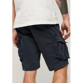 Superdry Straight fit Shorts mit Cargo-Taschen Modell 'Core', Marine, 30