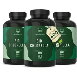 Bio Chlorella Presslinge – Chlorophyll und Carotinoide 1800 St