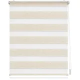 Lichtblick Duo Rollo / Doppelrollo Klemmfix 80 x 200 cm natur