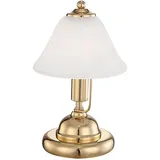 GLOBO Tischlampe Antik Gold