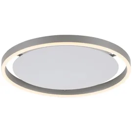 just light. Ritus 1 LED rund 39 cm Aluminium grau