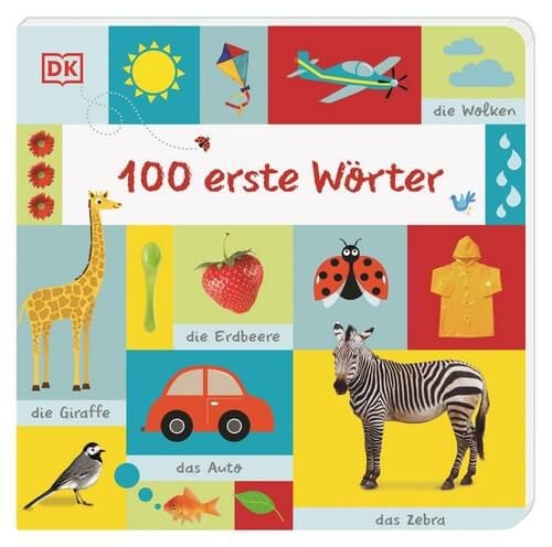 100 erste Wörter - Großformatiges Pappbilderbuch zur spielerischen Sprachförderung für Kinder ab 1 Jahr