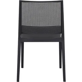 Siena Garden Stapelstuhl-Set Square 4-teilig Anthrazit