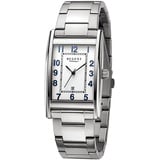 REGENT Herren Armbanduhr Analog Metallarmband silber URF1523 - Silber